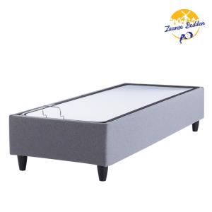 1 Persoons Nessa® Opbergruimte Boxspring - Ruimtebesparend - Gestoffeerd